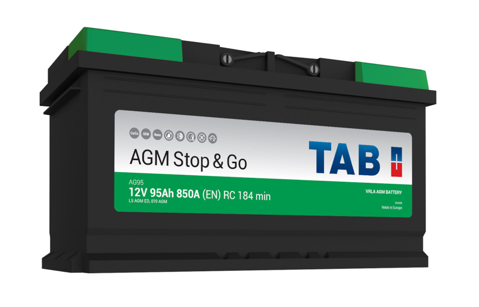 Купить Аккумулятор Tab 80 800 Agm