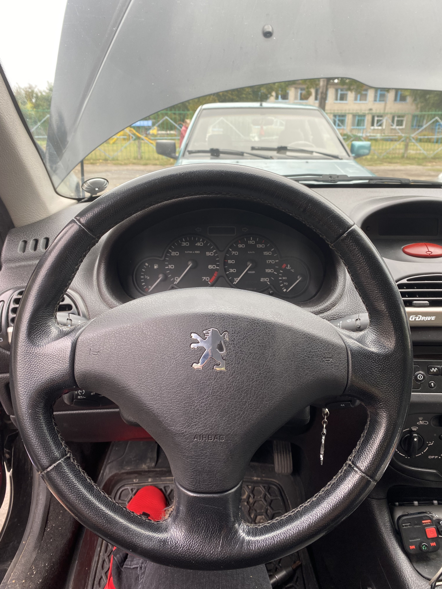 Установка руля — Peugeot 206 Sedan, 1,4 л, 2008 года | своими руками ...