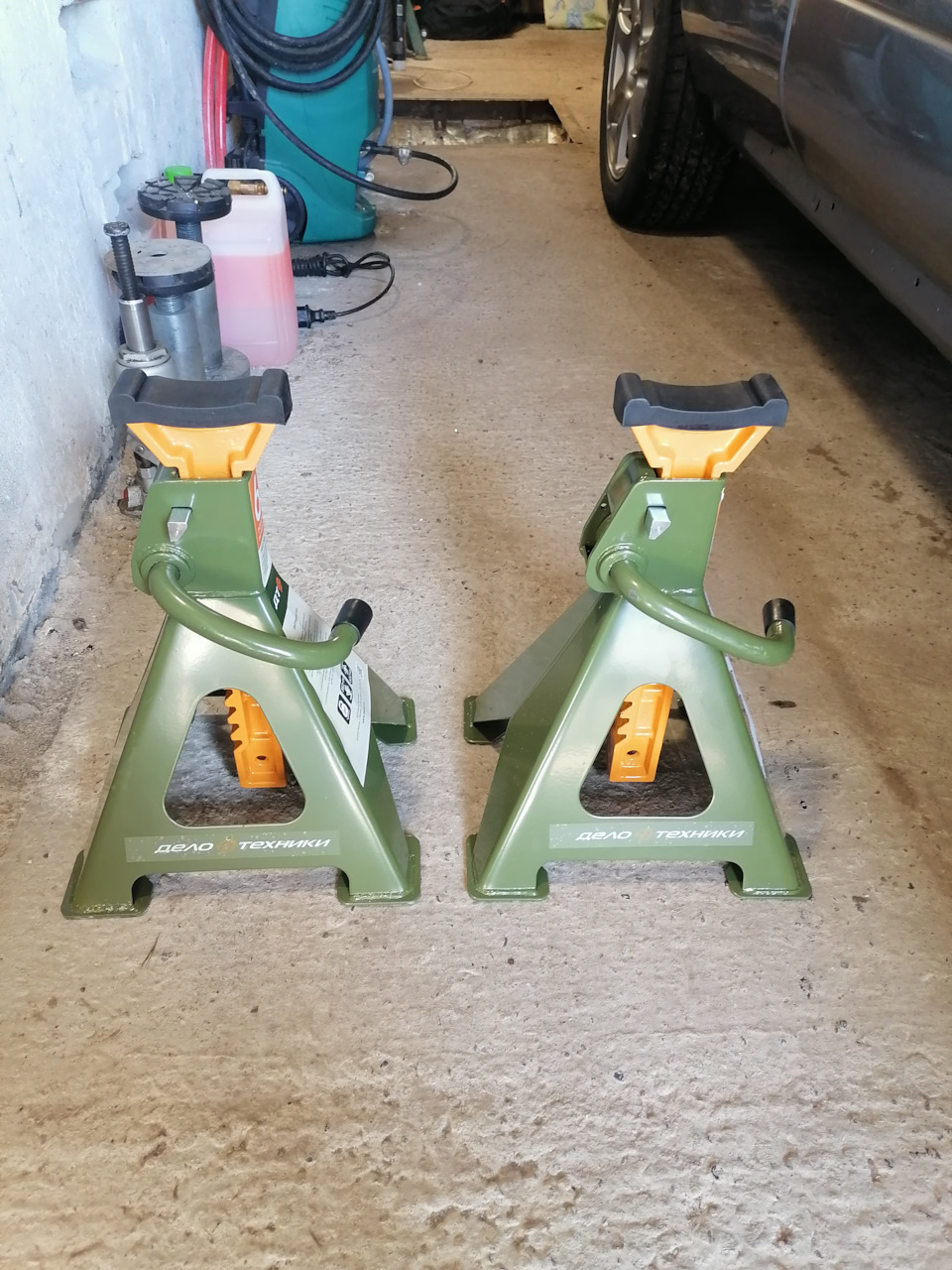 Стойки страховочные " Дело техники 900 306 " 6т. — Subaru Forester (SG ...