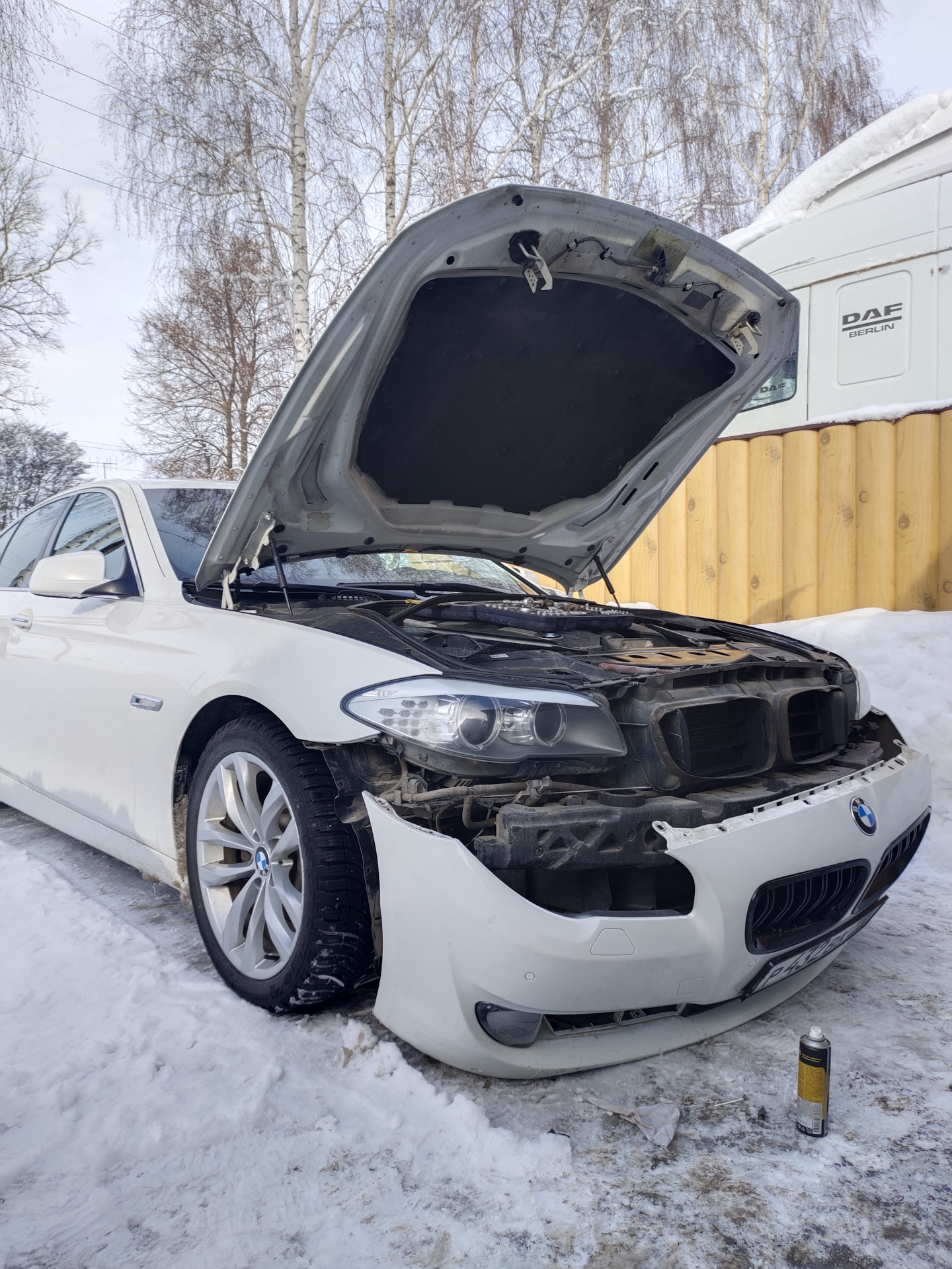 Замена передних датчиков парктроника — BMW 5 series (F10), 2,5 л, 2010 года  | своими руками | DRIVE2