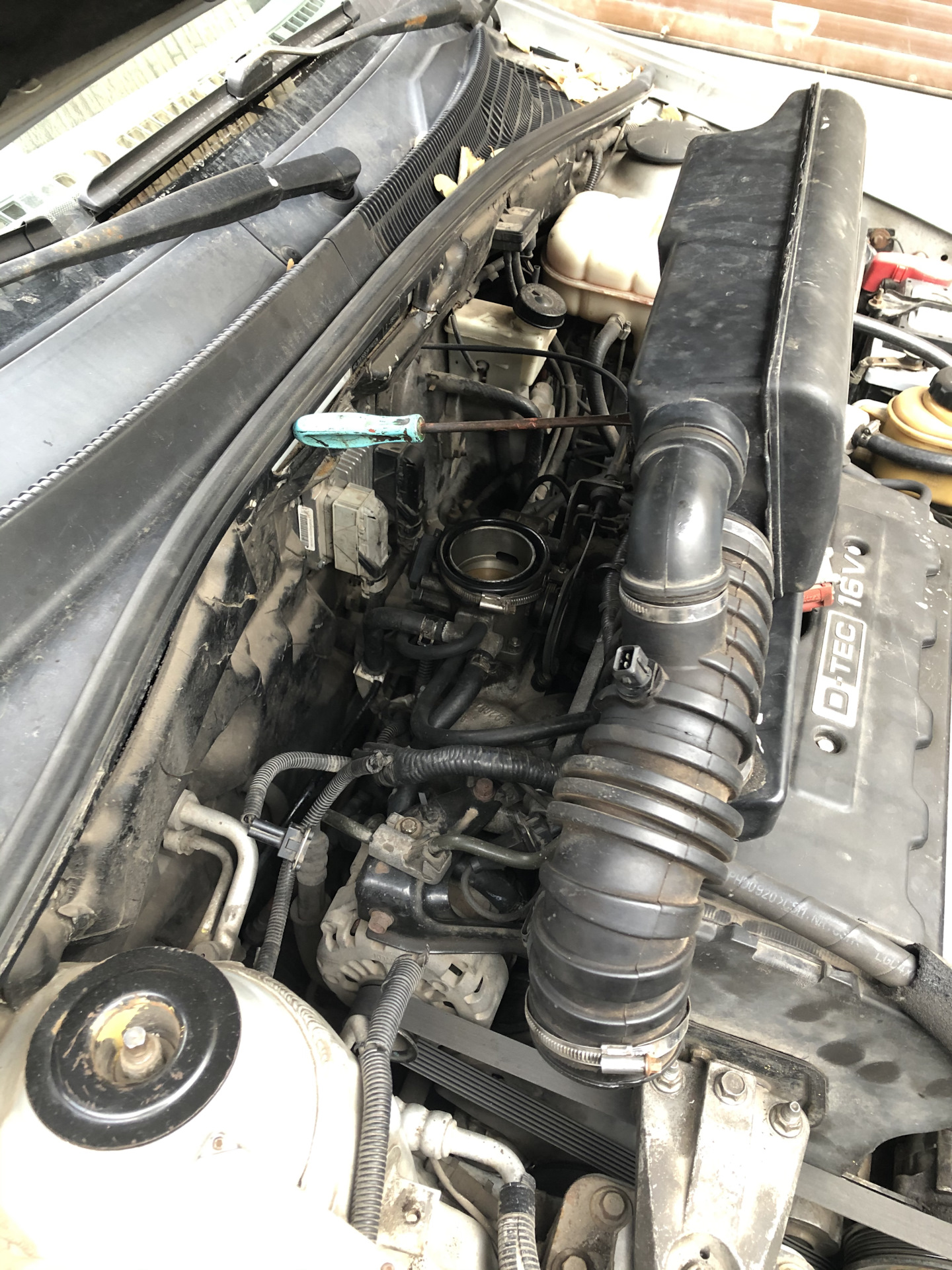 Прокладка дросселя — Chevrolet Lacetti Sedan, 1,8 л, 2005 года | визит ...