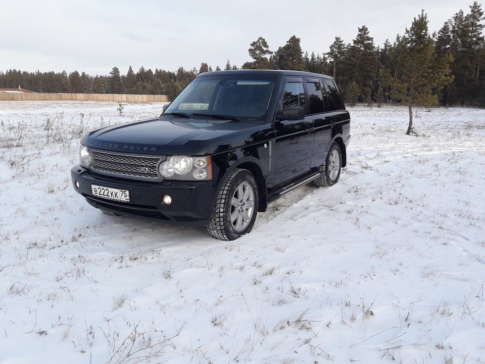 Range rover зимой тупит пневмо