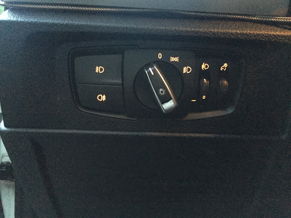 Адаптивное освещение поворотов противотуманками на BMW F20 (скрытая ...