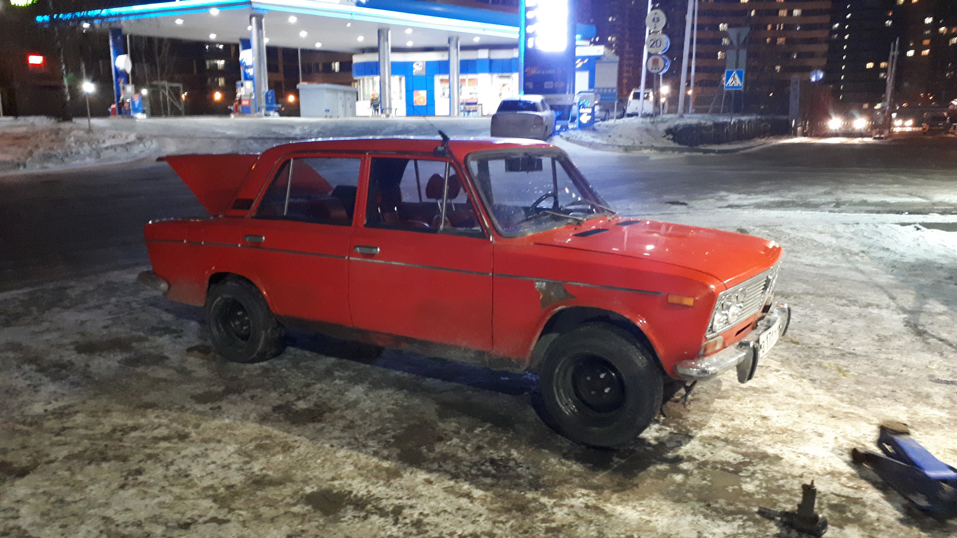 Новая Кама Irbis 505 на морду и слегка бэушный dunlop winter ice 01 на ...