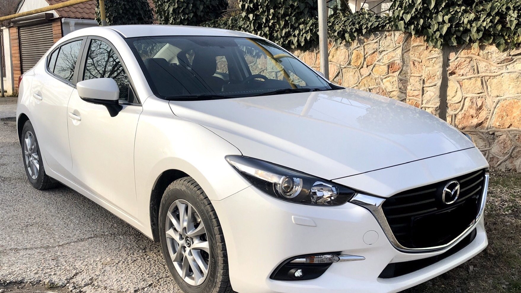 Mazda 3 (3G) BM 1.6 бензиновый 2017 | Белый Перламутр на DRIVE2