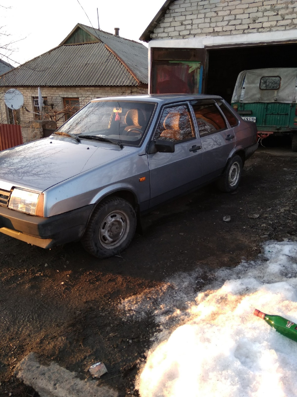 Первые диски на ваз 21099. Рождение Охотника — Lada 21099, 1,5 л, 2006 года  | колёсные диски | DRIVE2