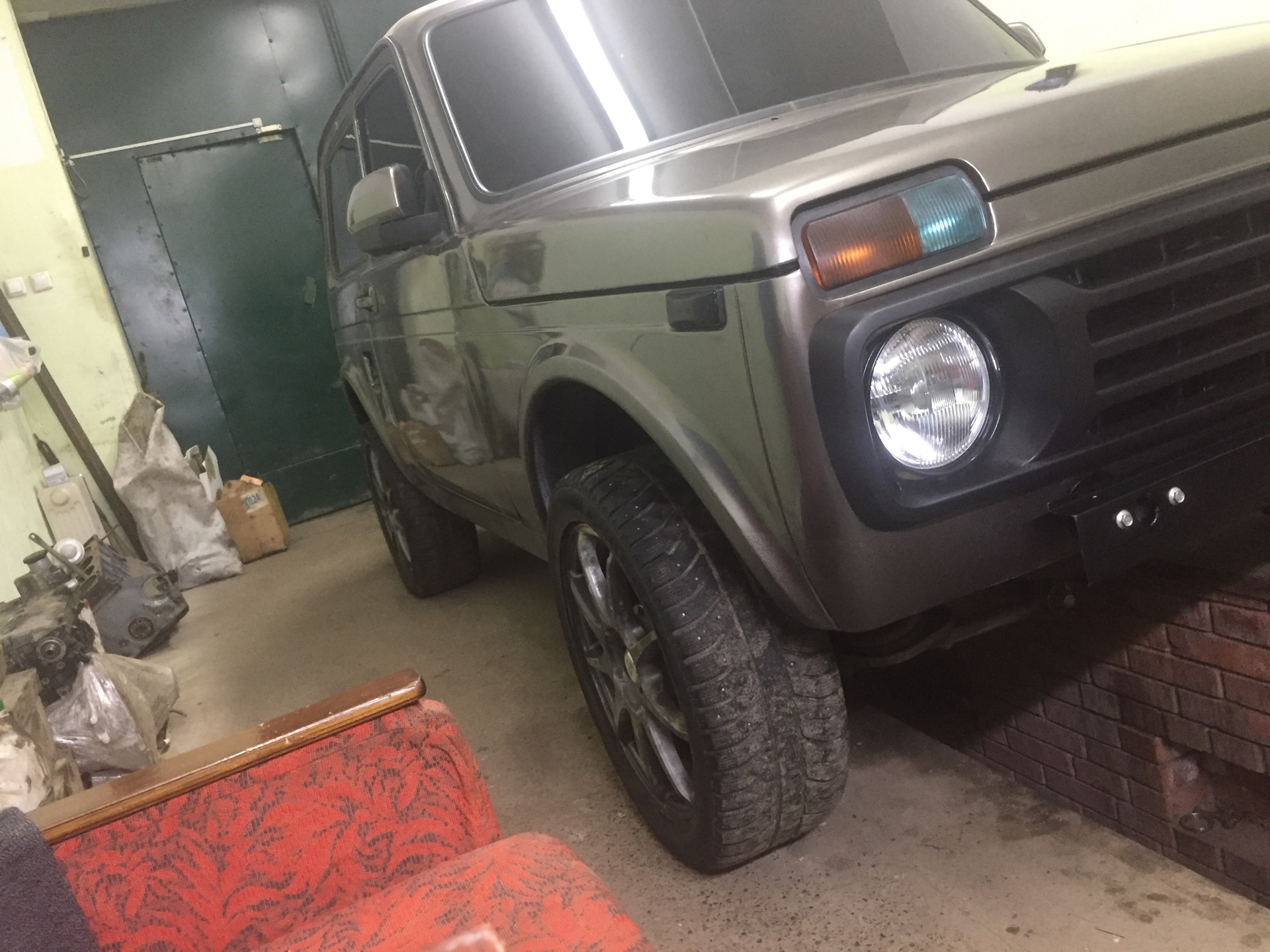 Колеса R-17 😪(маленькие колёса) — Lada 4x4 3D, 1,7 л, 1998 года ...