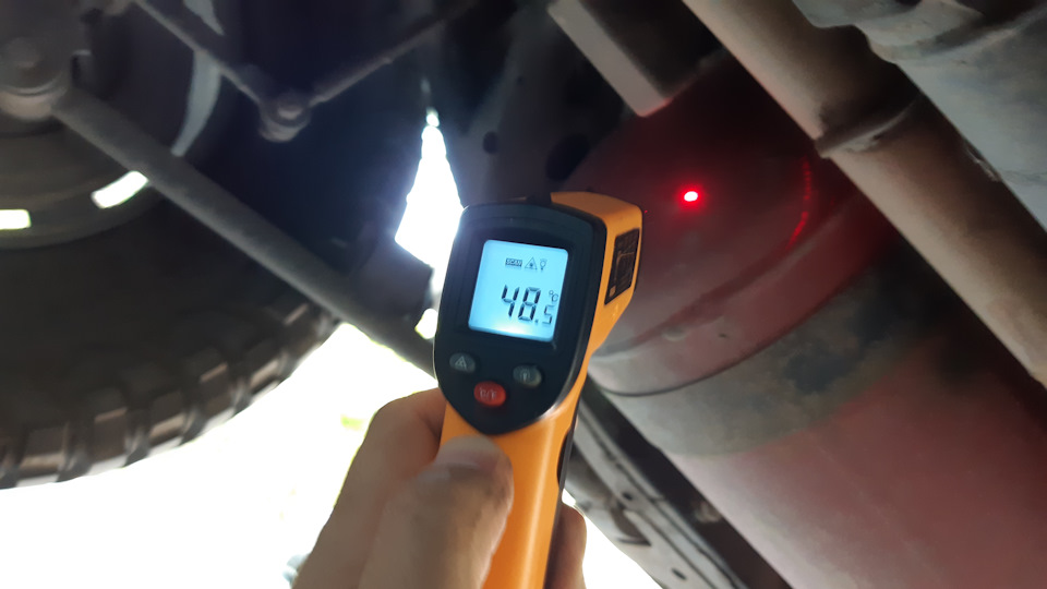 Температура баллонов ГБО рядом с выхлопом — Nissan Patrol GR II (Y61 ...