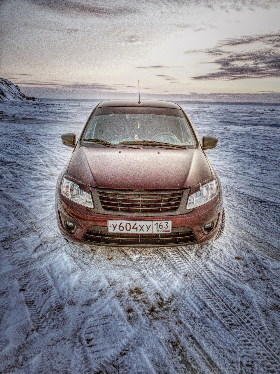 красивые фотки моей машины, альбом № 2 — Lada Гранта, 1,6 л, 2016 года |  фотография | DRIVE2