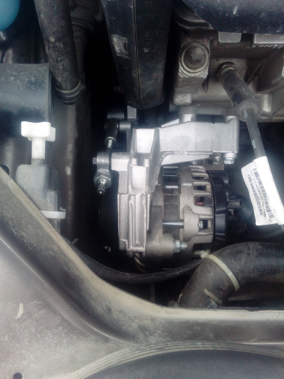 Доработка натяжителя генератора, вебасто, защита переднего бампера ...
