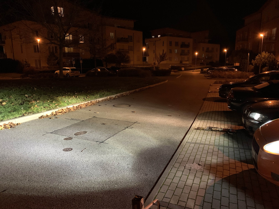 Xenon VS LED — FIAT Grande Punto