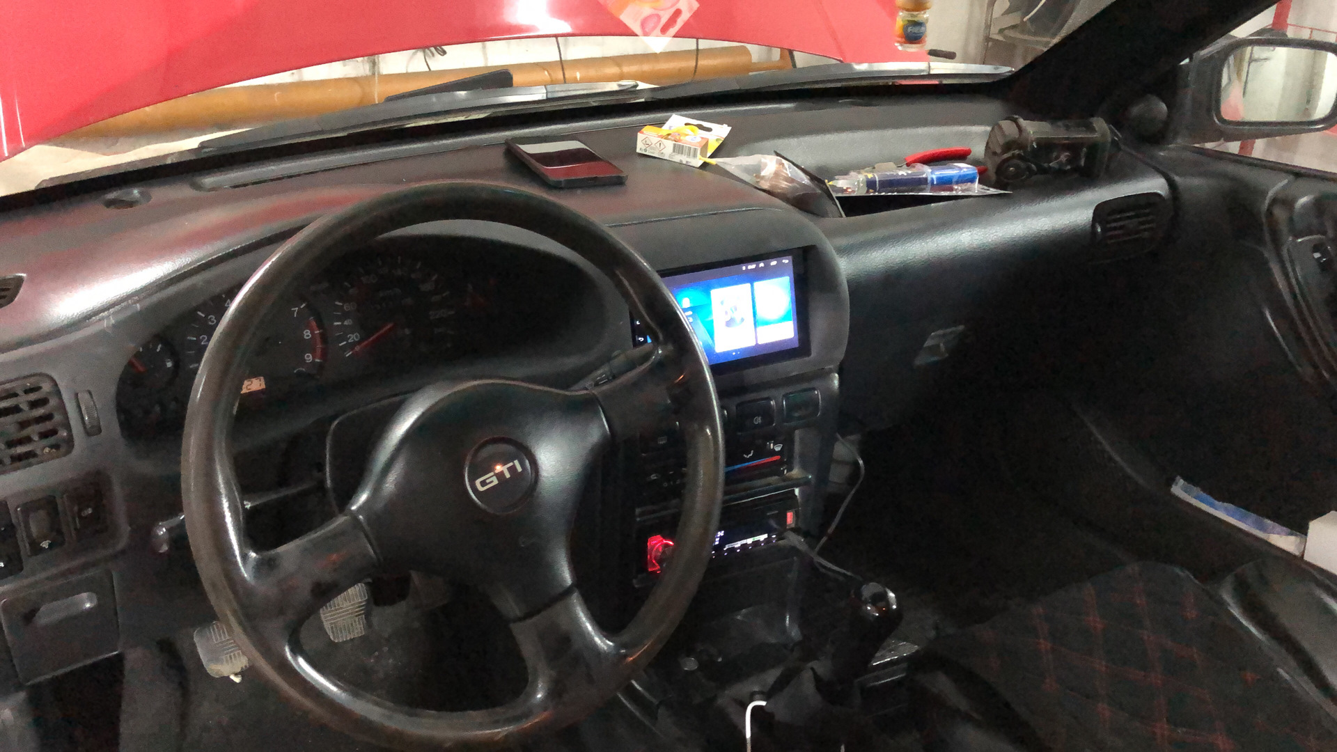 Android захотелось мультимедиа — Nissan Sunny (N14), 2 л, 1993 года ...