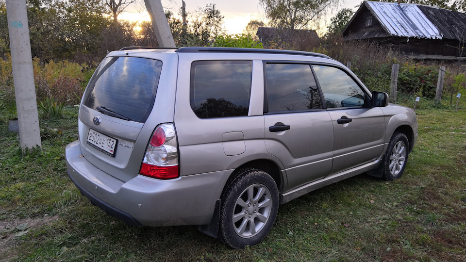 Слышен шум при отпускании педали газа. — Subaru Forester (SG), 2 л ...
