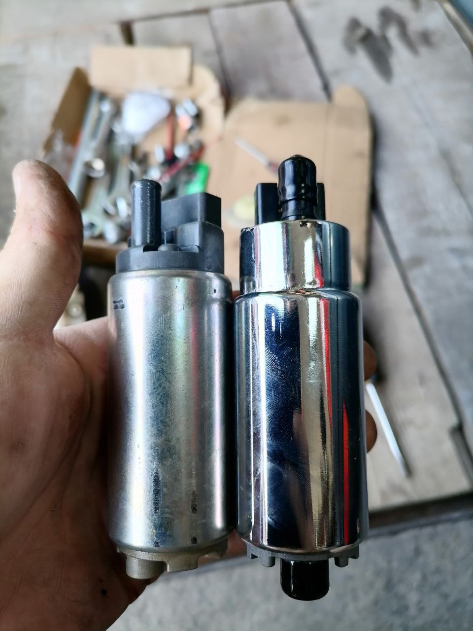 Замена бензонасоса на BOSCH 3.8 bar 90л/ч — Lada Приора хэтчбек, 1,6 л ...
