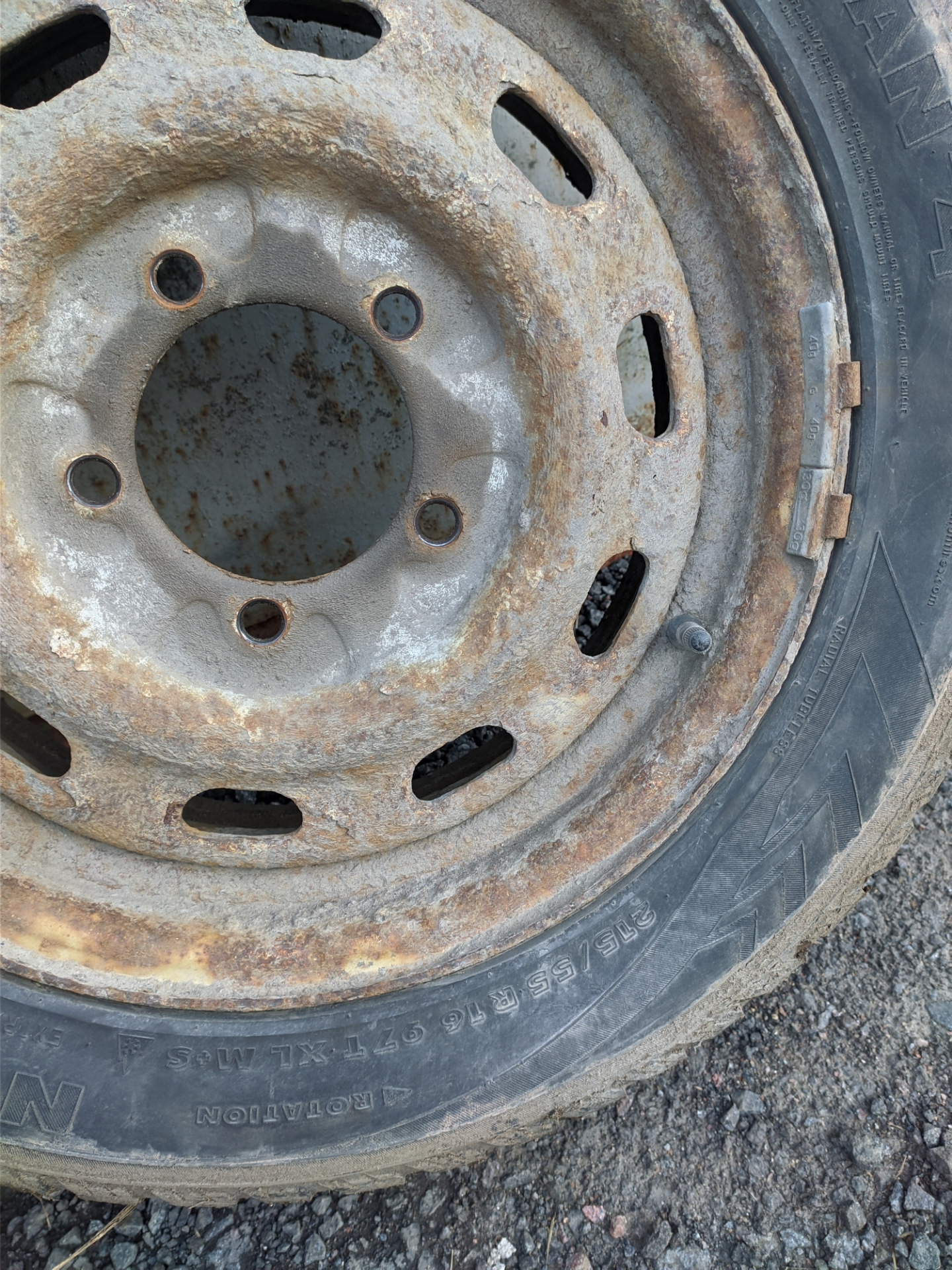 18е колеса — ГАЗ Соболь, 2,4 л, 2008 года | колёсные диски | DRIVE2