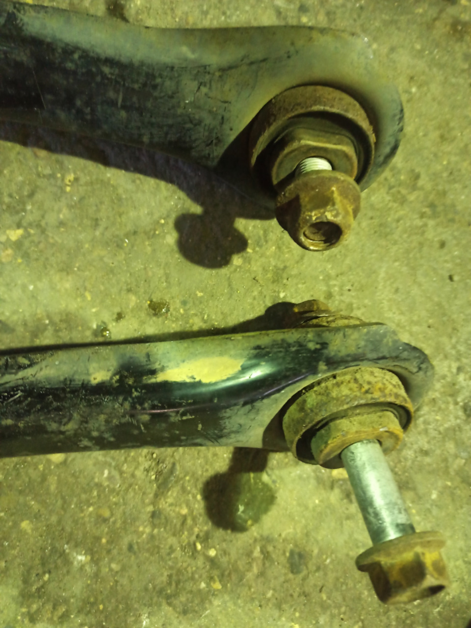 Замена задних рычагов — Subaru Outback (BP), 3 л, 2004 года | плановое ...