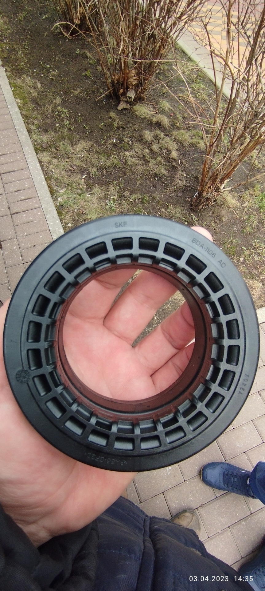 Замена передних стоек, опорного подшипника — KIA Ceed (2G), 1,6 л, 2012 ...