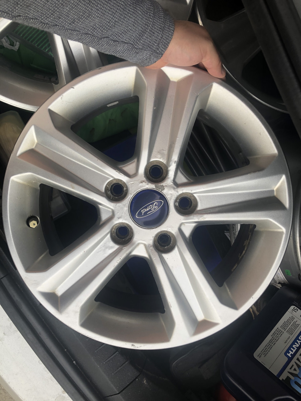 Покраска дисков порошковой краской — Ford Focus II Sedan, 1,8 л, 2008 ...