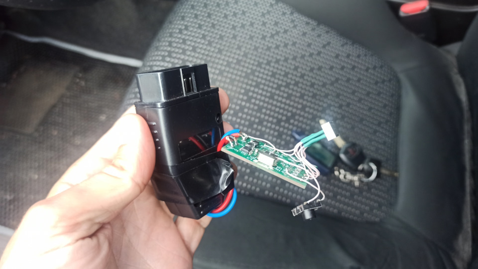 Контроль за температурой двигателя и самодельный бортовой компьютер ...