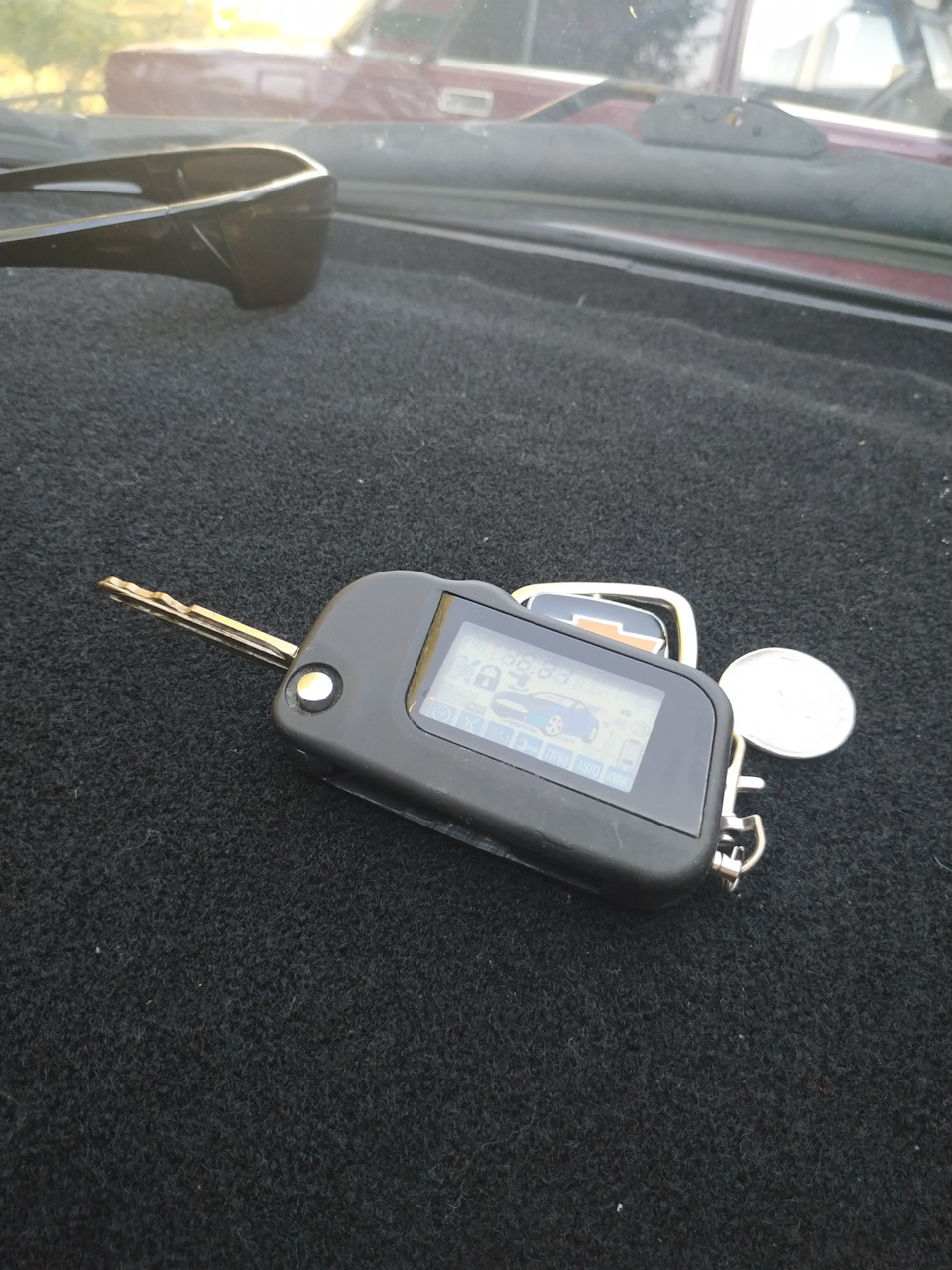 Ключ выкидной вместе с брелком СтарЛайн — Chevrolet Lacetti 5D, 1,6 л ...