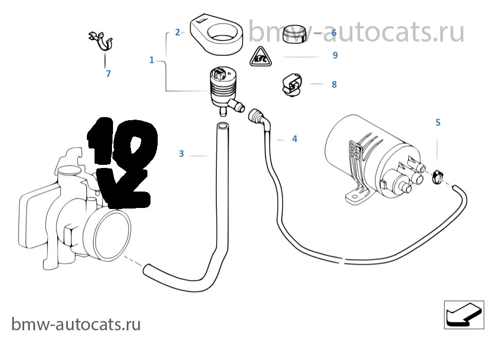 Квкг м54 схема подключения