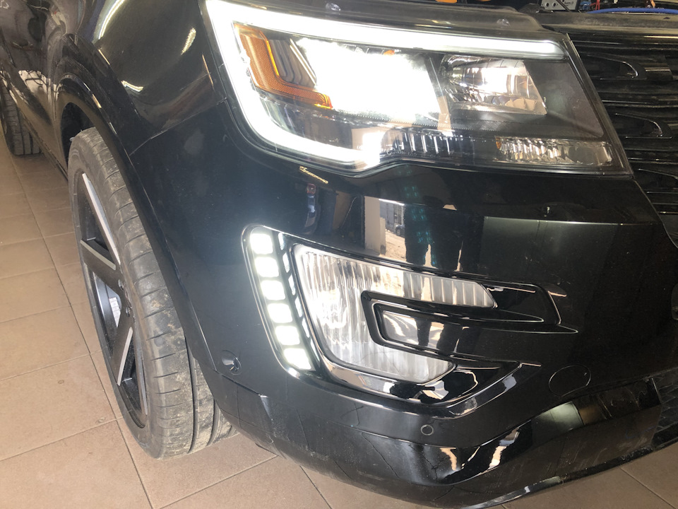 #28 ДХО с али, поставил и не пойму, нравится или нет:) — Ford Explorer ...