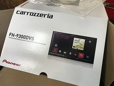 Новая магнитола Pioneer Carrozeria FH-9300 DVS — Toyota Mark X