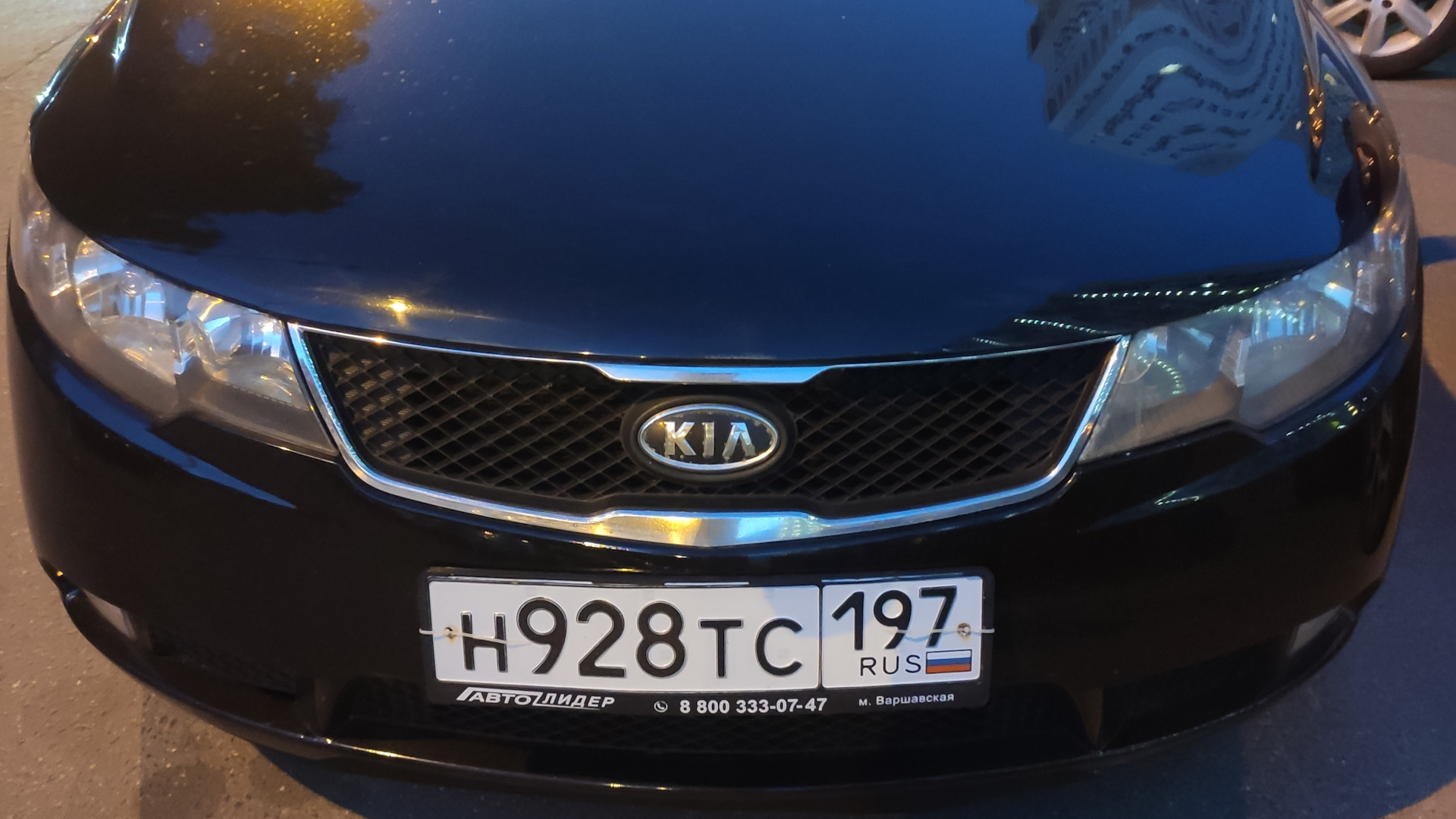 KIA Cerato (2G) 1.6 бензиновый 2010 | Черный 1.6 на DRIVE2