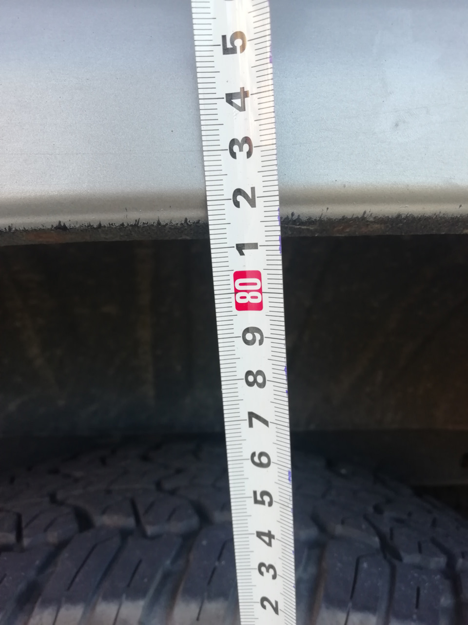 Высота со старой рессорой — Mitsubishi Delica (P35W)