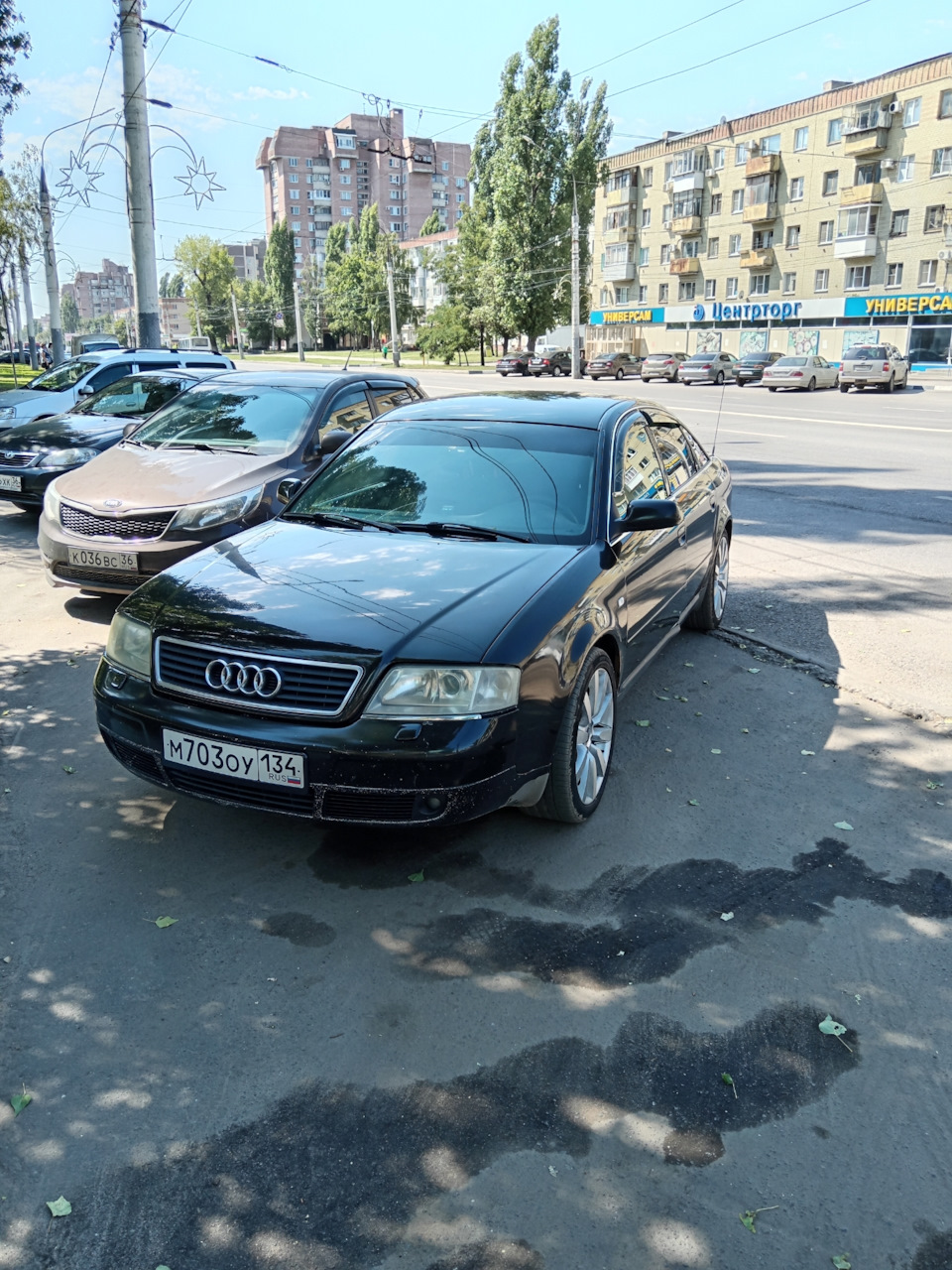 Противотуманные фары — Audi A6 (C5), 2,4 л, 2000 года | стайлинг | DRIVE2