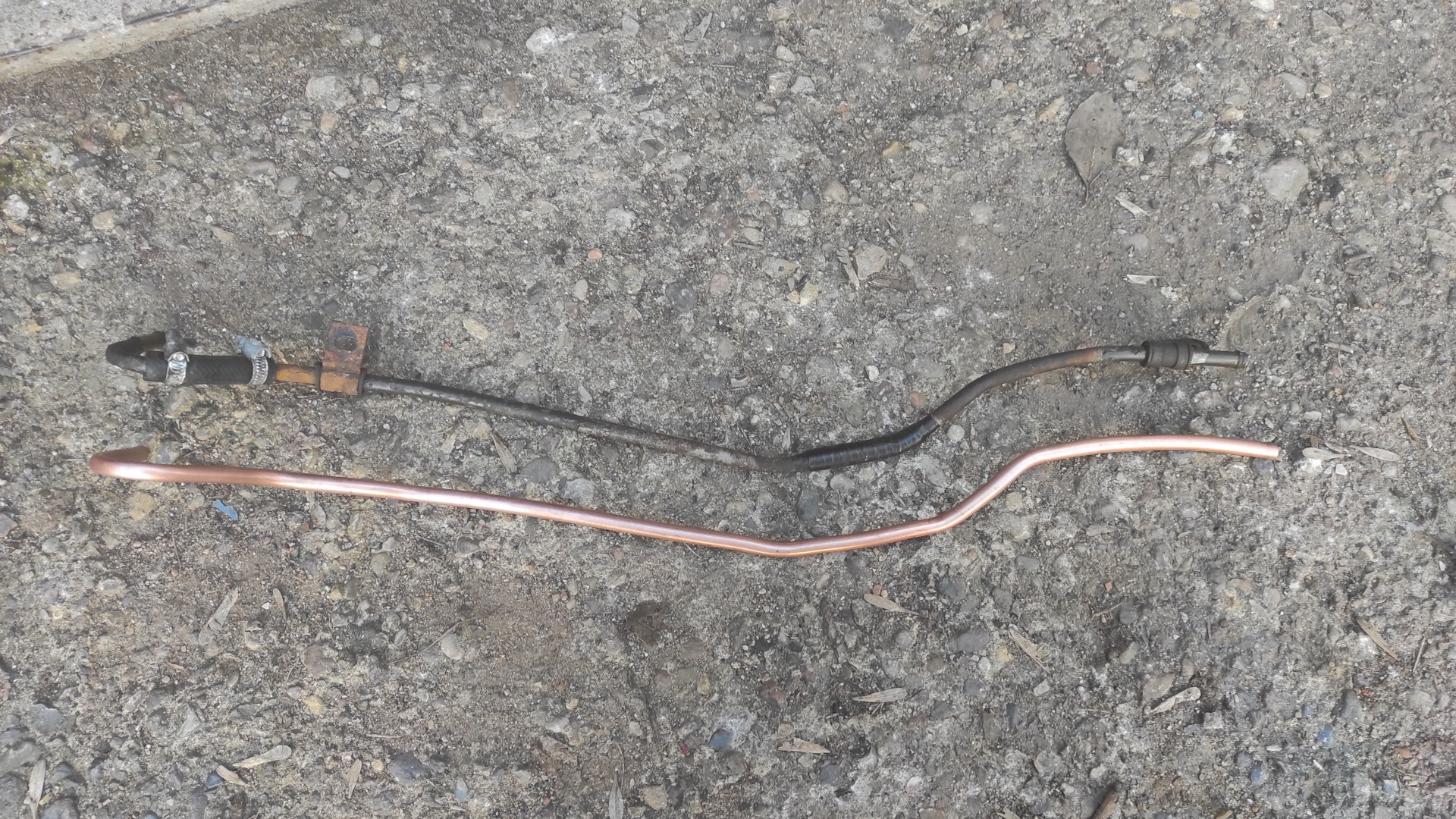 Замена трубки обратки ГУРа — Toyota Camry (XV30), 2,4 л, 2003 года ...