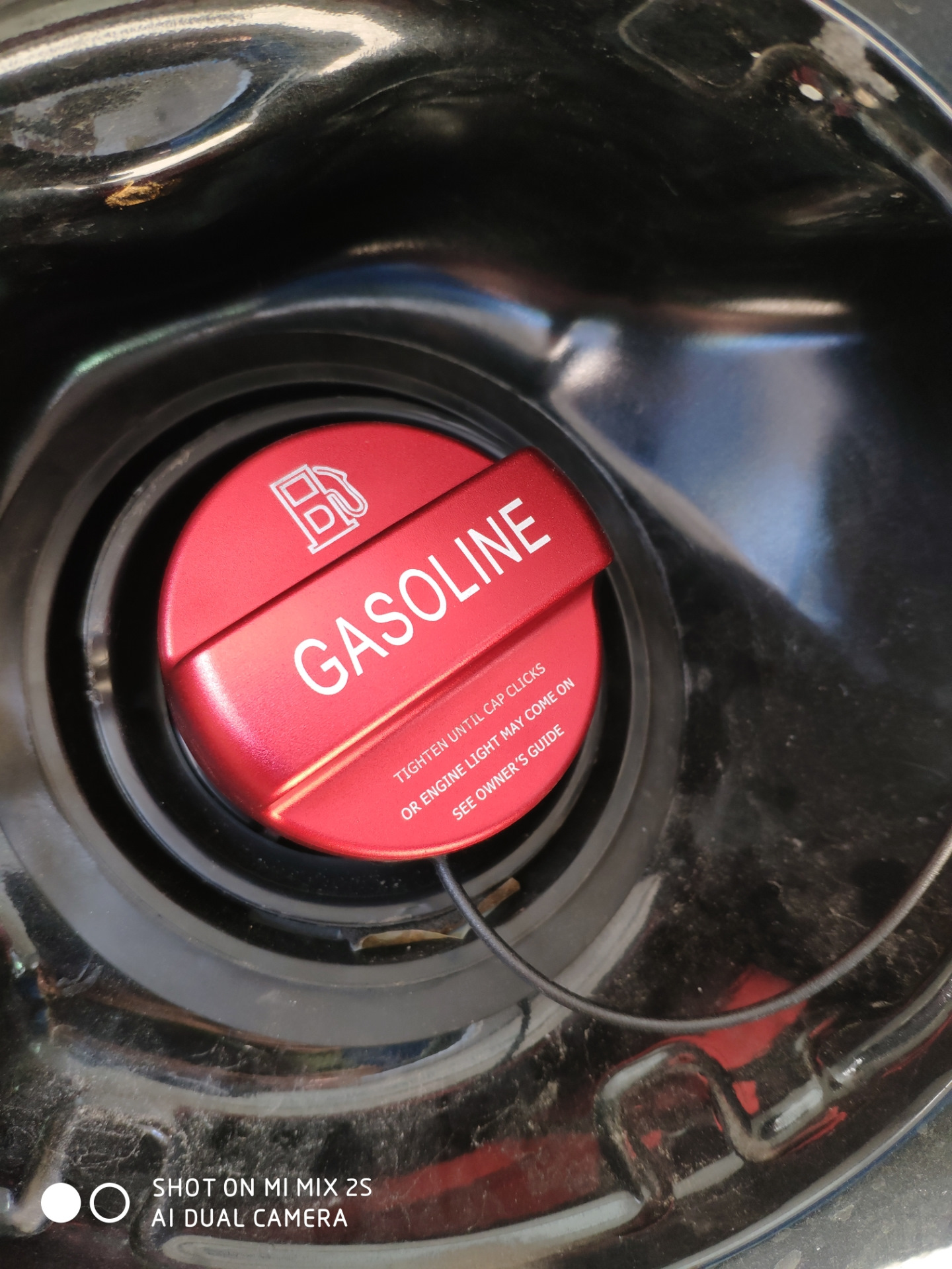 Крышка бензобака — Mazda 3 (2G) BL, 2 л, 2011 года | аксессуары | DRIVE2