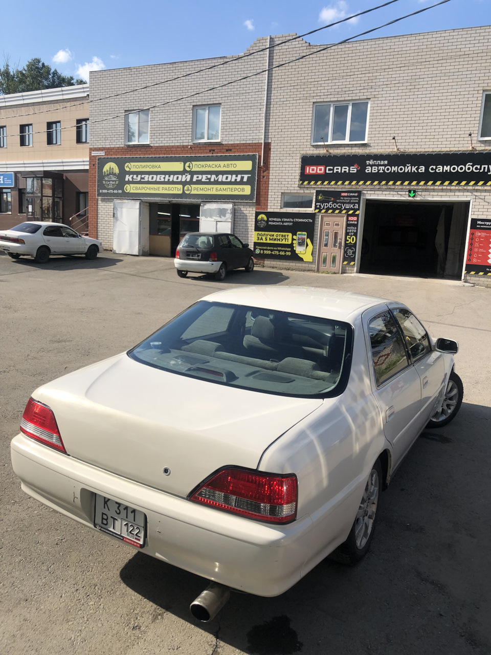 Замена водительской двери — Toyota Cresta (100), 2 л, 1998 года | кузовной  ремонт | DRIVE2