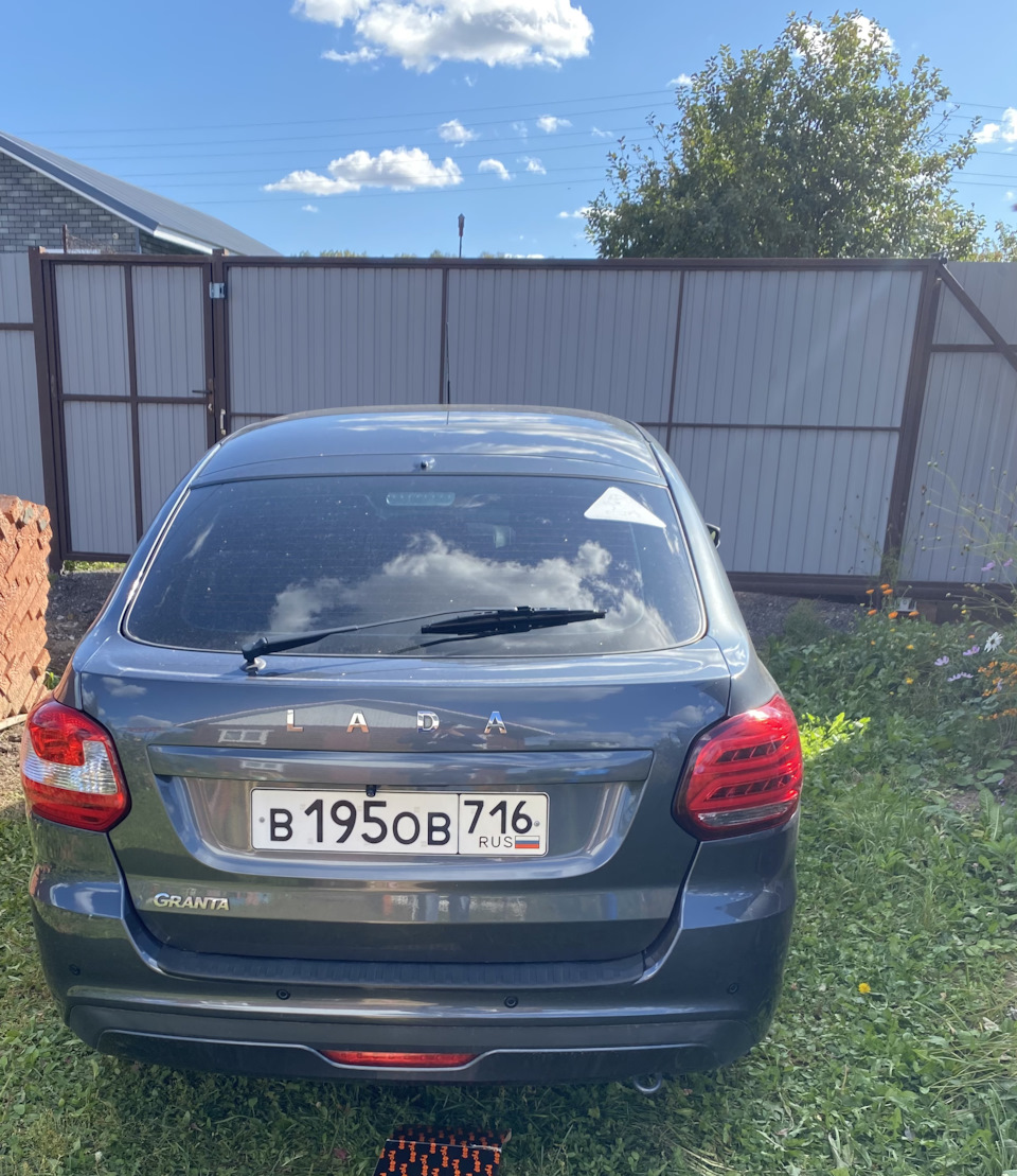 Задние светодиодные фонари — Lada Гранта Лифтбек (2G), 1,6 л, 2019 года ...
