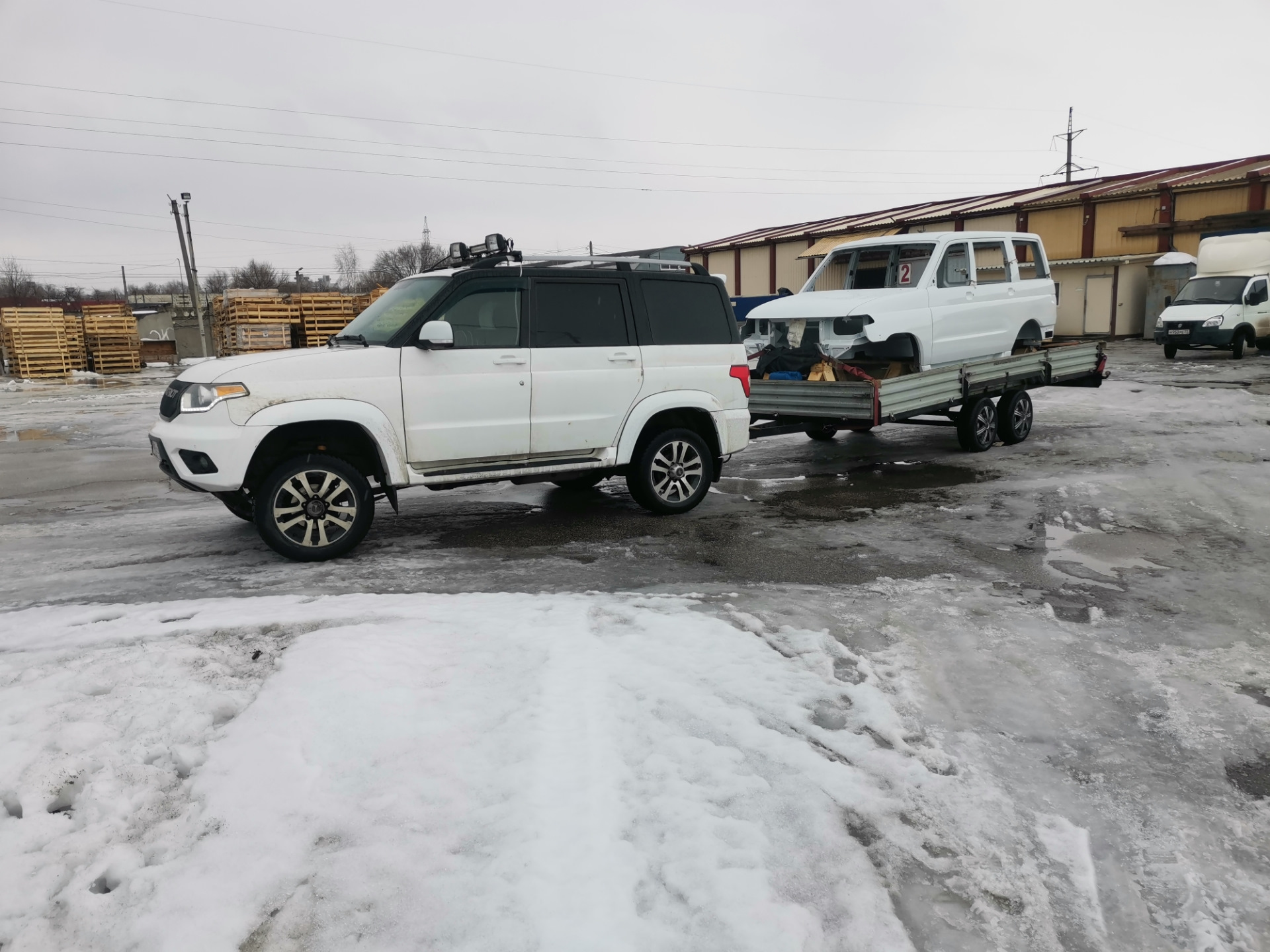 Едем в Ульяновск за большой запчастью на Патриот! — УАЗ Patriot, 2,7 л ...