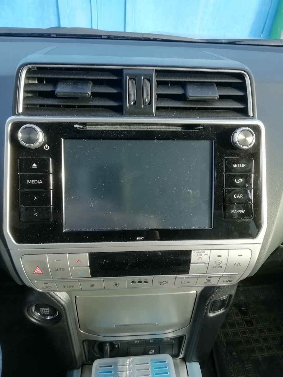 Штатная магнитола Toyota Land Cruiser Prado 150, 2017 (Android 8.1 ...