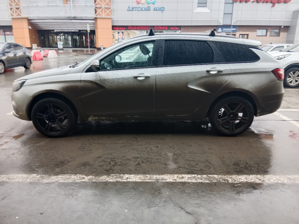 Снегодождь, опять снегодождь — Lada Vesta SW, 1,6 л, 2019 года ...