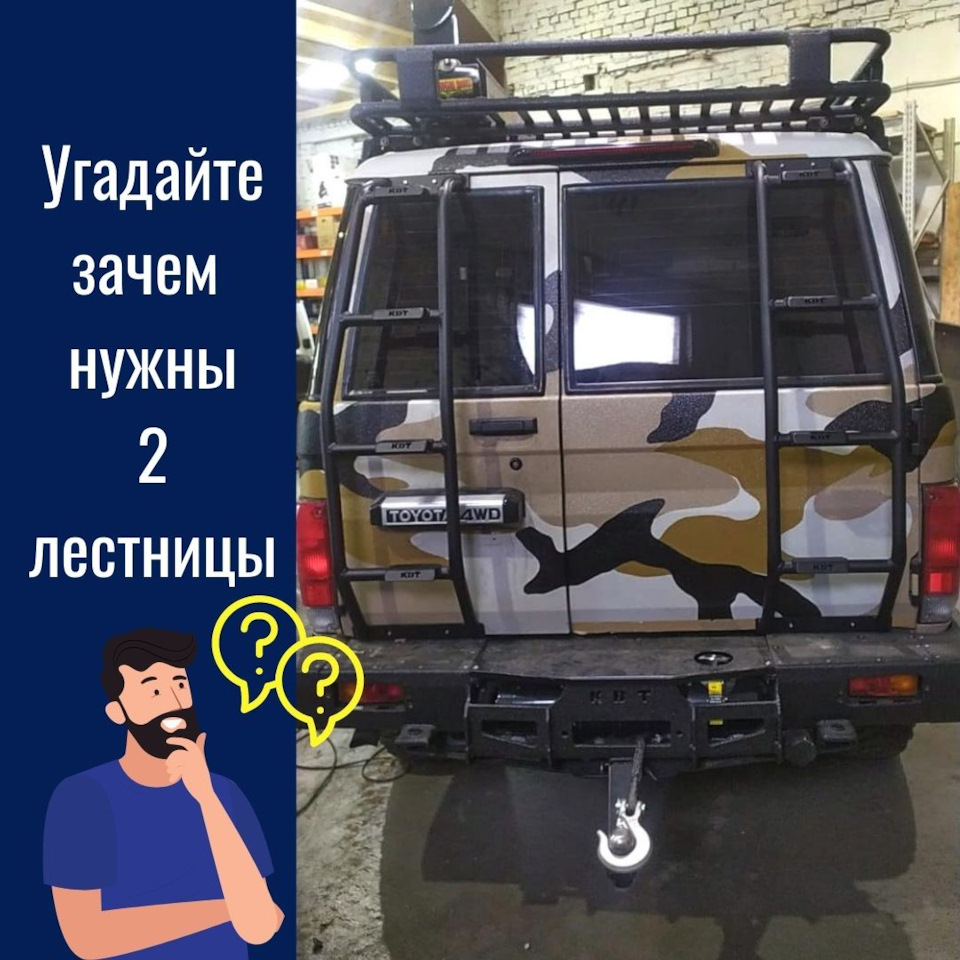 Бьёмся об хайджек, что никто не угадает, зачем на этой машине владелец ...