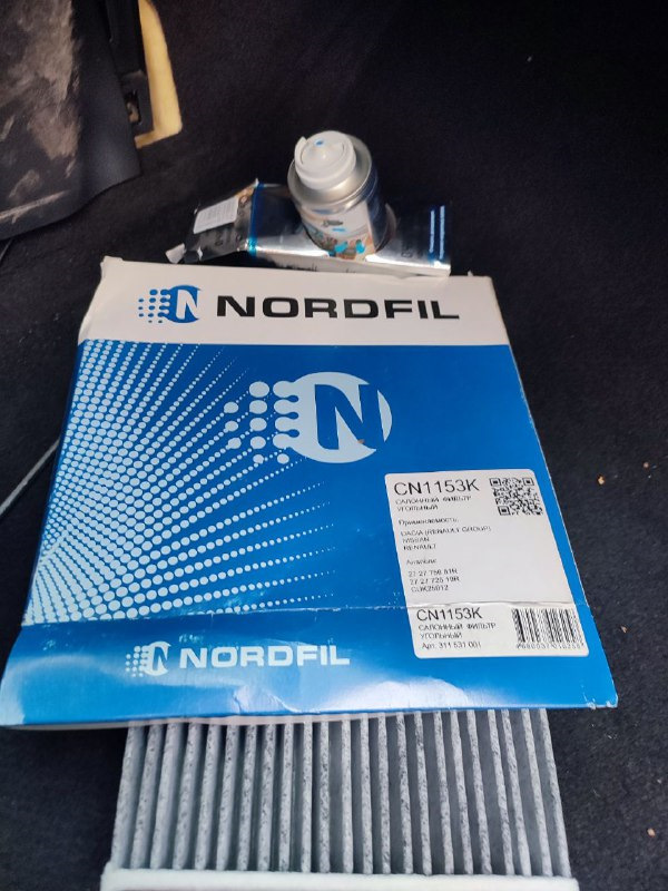 CN1153K Салонный фильтр Nordfil | Запчасти на DRIVE2