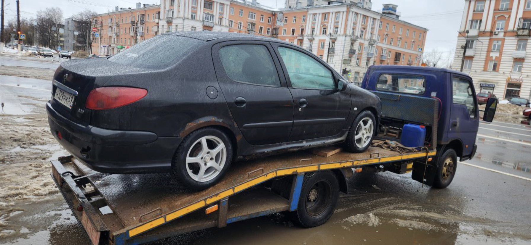 Кулиса) обошлось малой кровью… — Peugeot 206, 1,4 л, 2008 года | визит ...