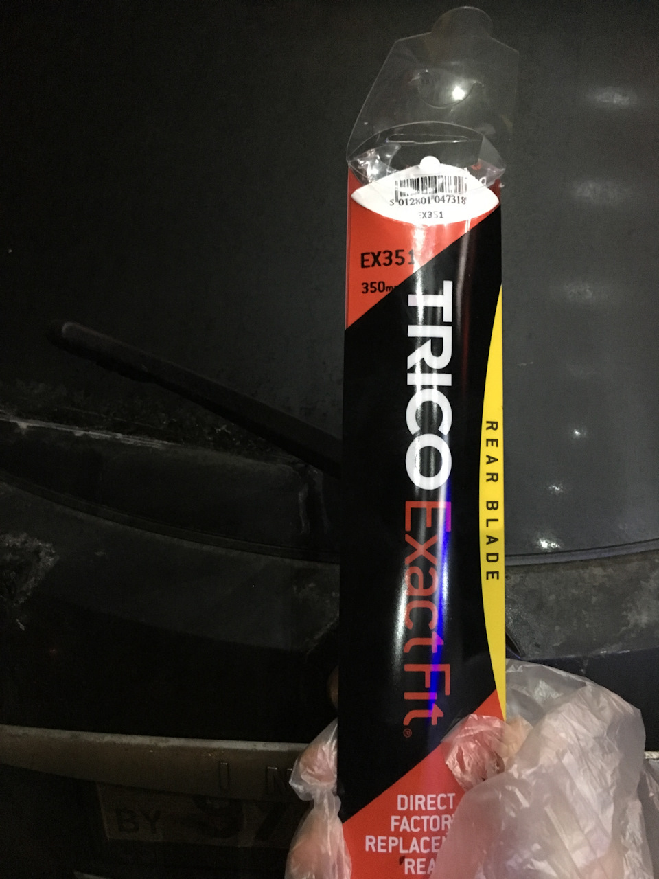 EX351 Щетка стеклоочистителя задняя, 350мм TRICO | Запчасти на DRIVE2