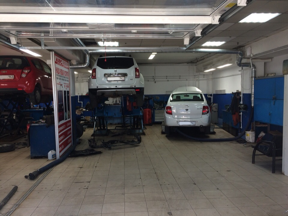 Замена моторного масла, фильтра, салонного и воздушного фильтра ...