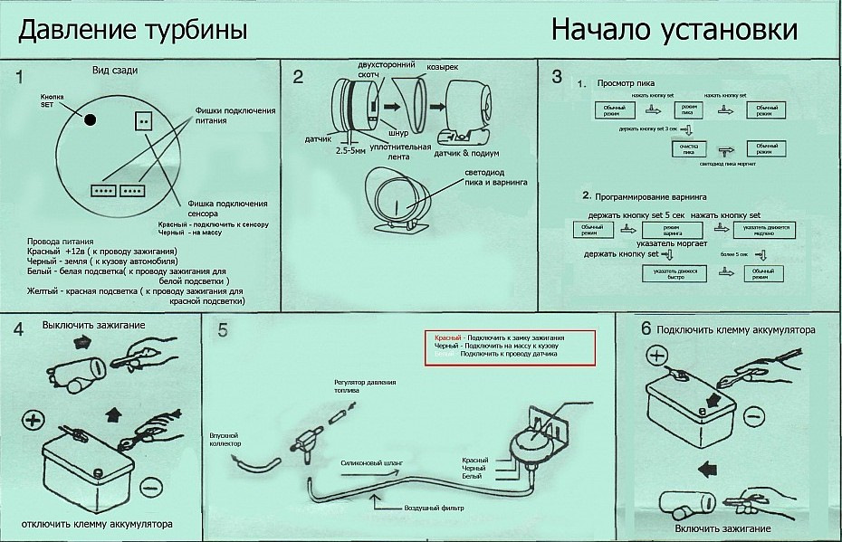 Как подключить провод давления масла Установка Defi. Часть I. Установка сенсоров. - Toyota Land Cruiser Prado 90-seri