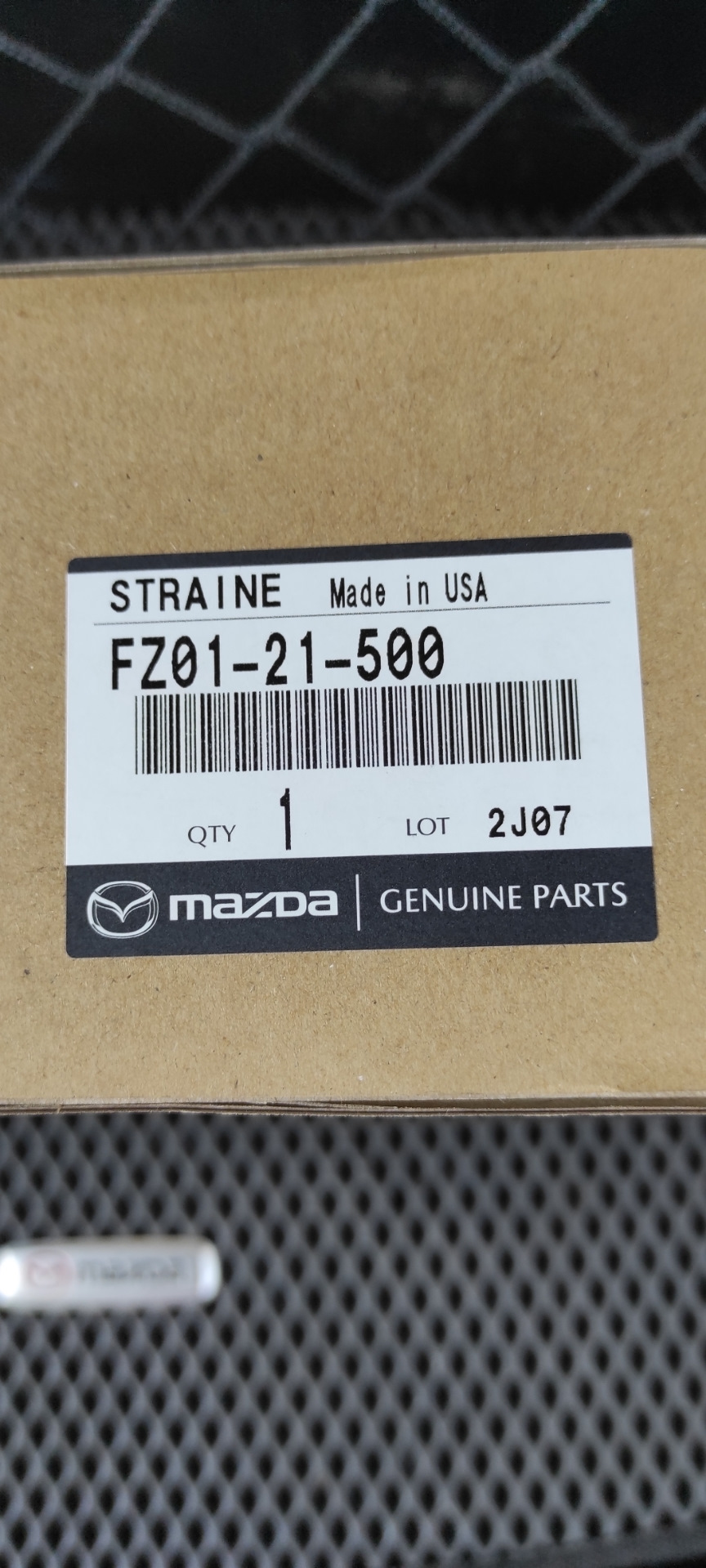 Фото в бортжурнале Mazda CX-5 (1G). Запчасти на фото: FZ0121500
