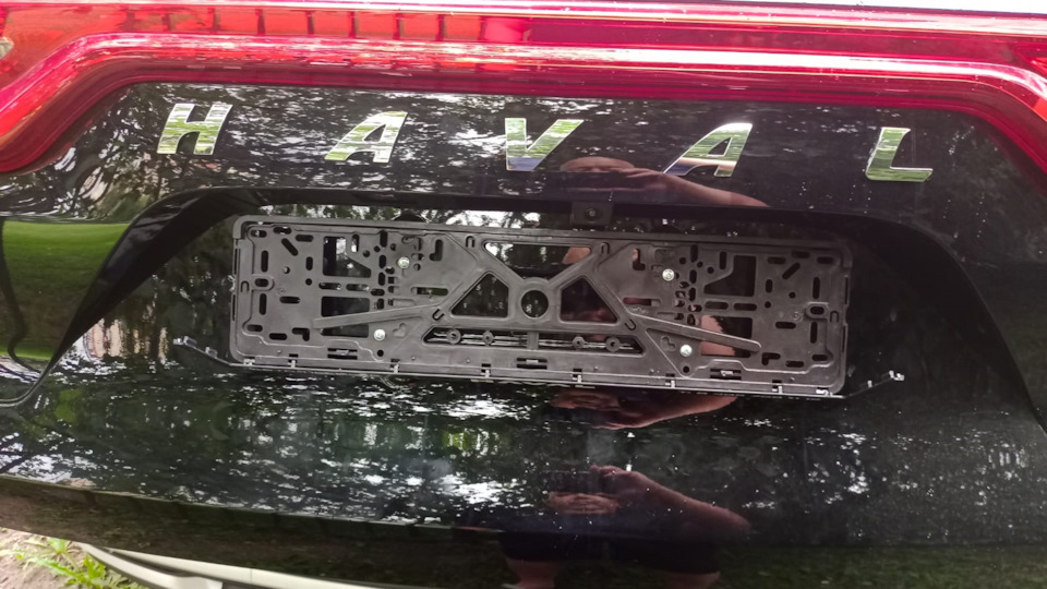 Универсальный адаптер переходник для рамки номерного знака — Haval M6 ...