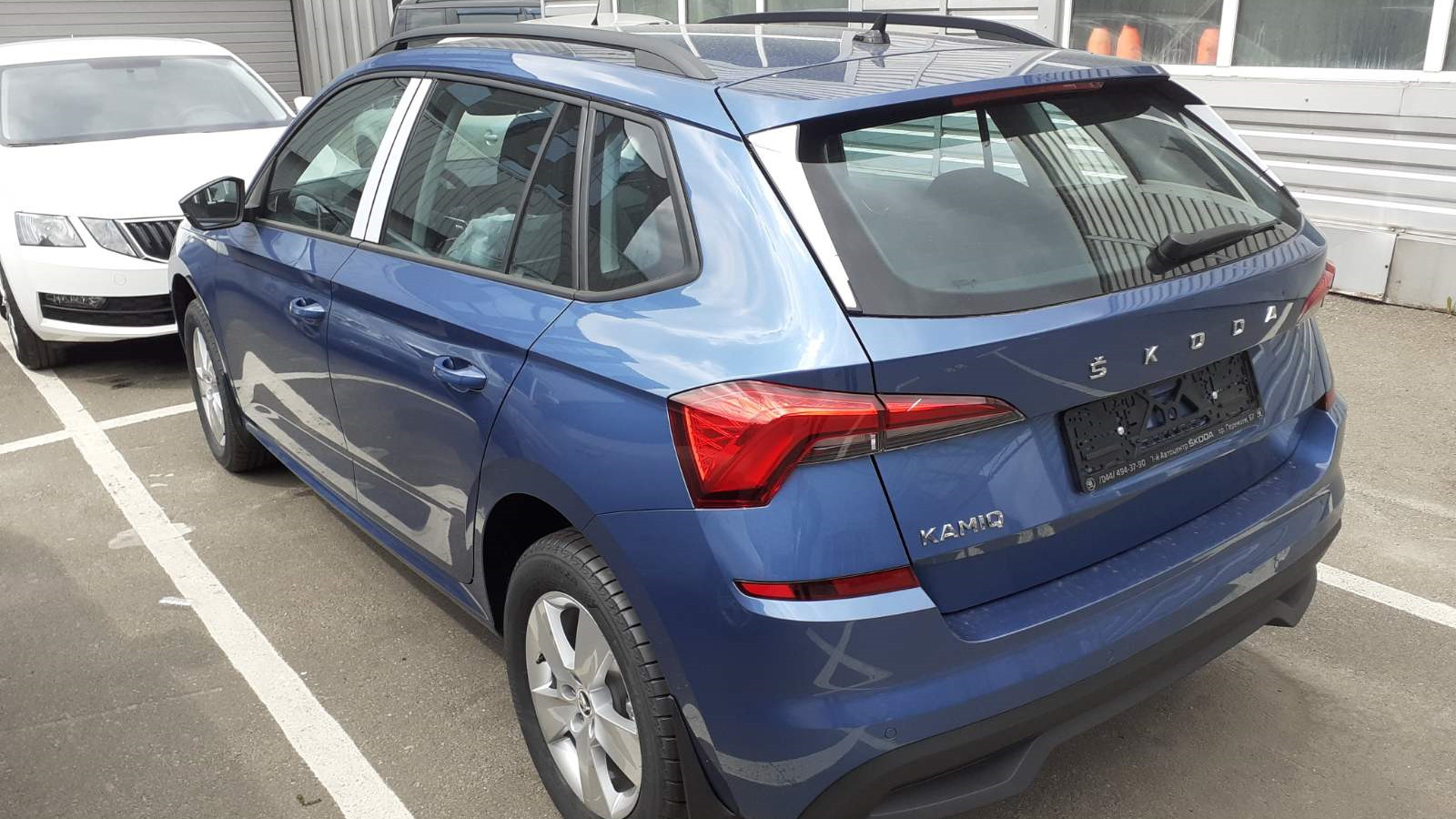 Skoda Kamiq 1.6 бензиновый 2021 | (Titan Blue) - 1.6 МКПП на DRIVE2