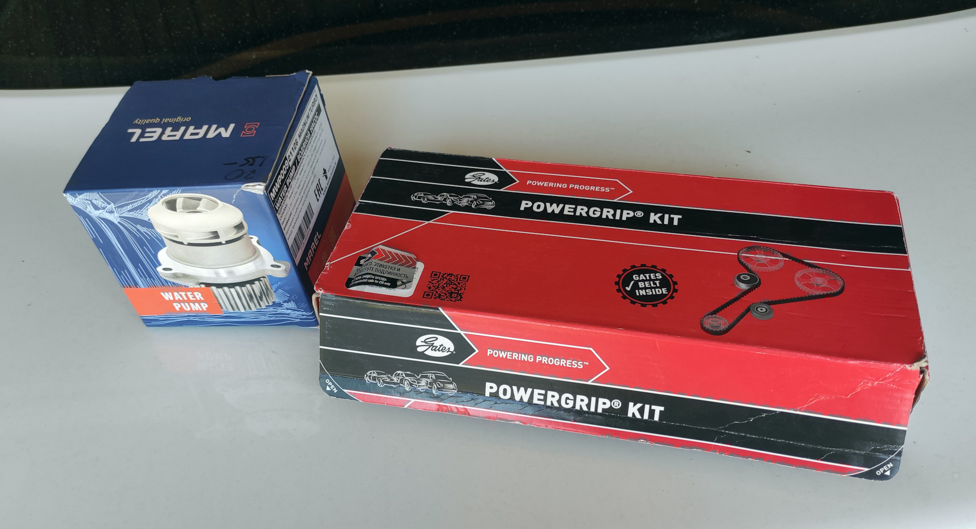 Gates K015631XS. Magnum Marel MWP009 Turbo — Lada Приора седан, 1,6 л ...