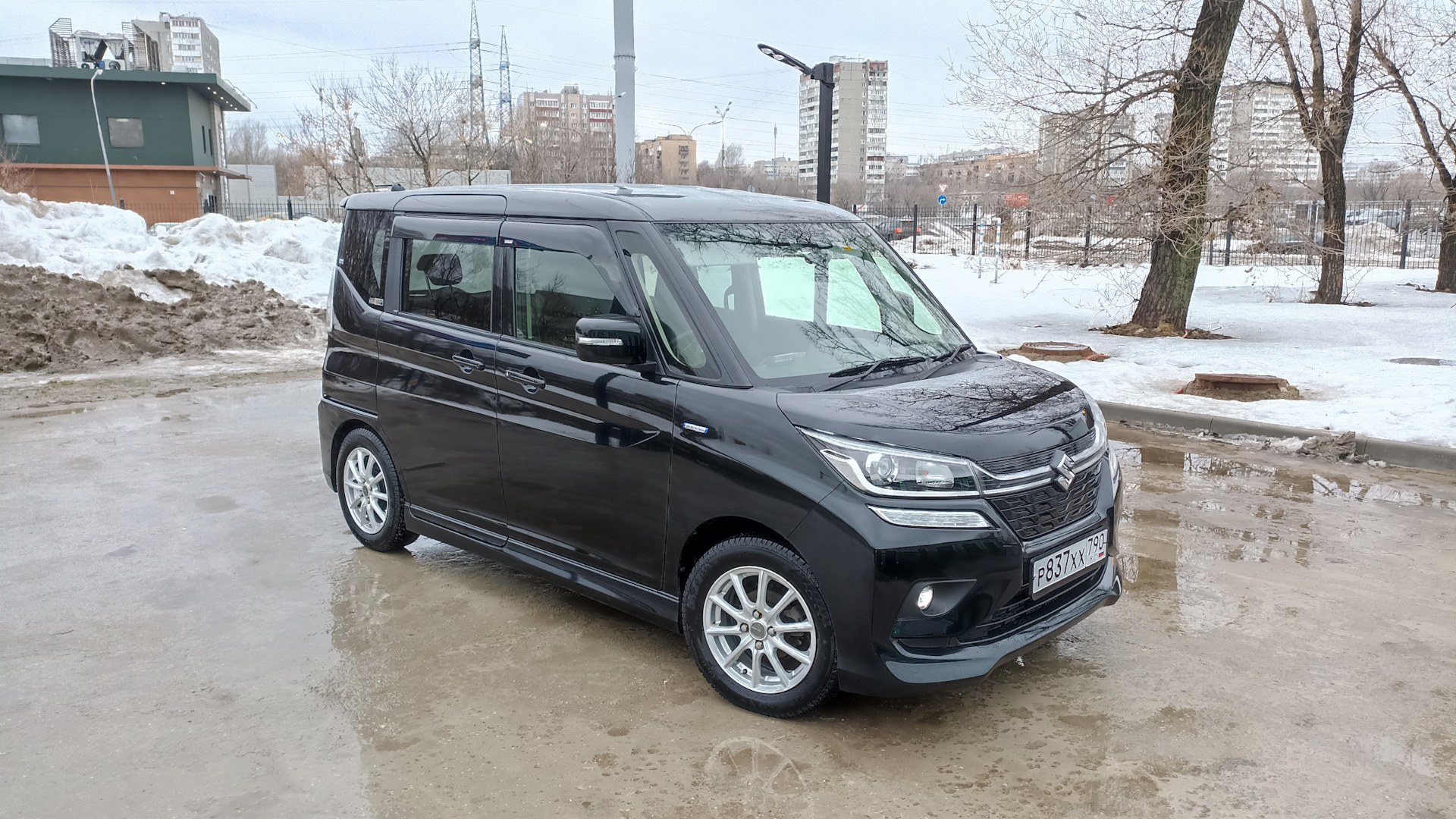 Suzuki Solio (3G) 1.2 бензиновый 2019 | Черный квадрат на DRIVE2