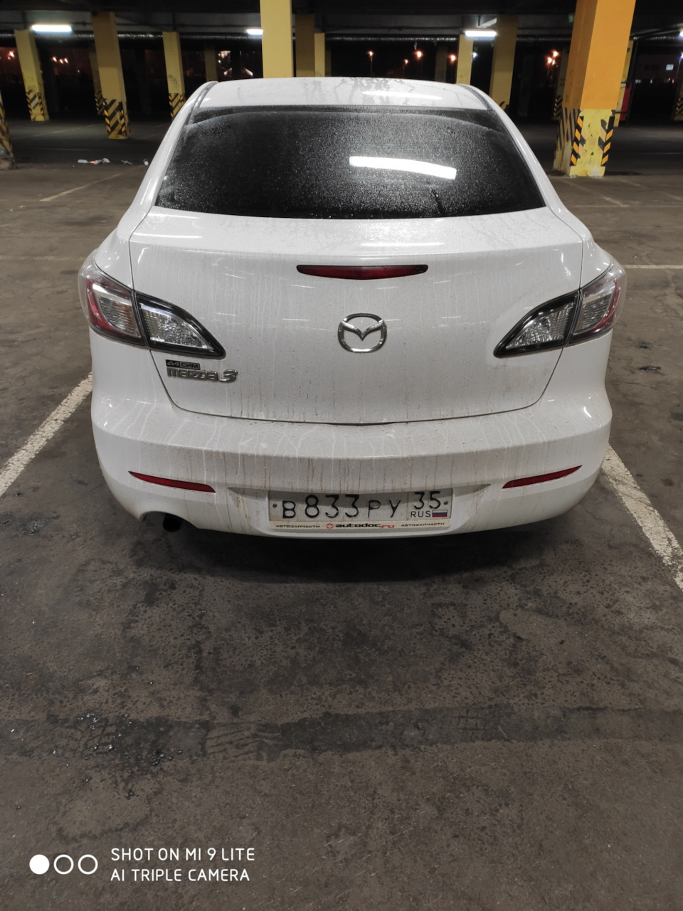 Симметрия или белая ПТФ) — Mazda 3 (2G) BL, 1,6 л, 2011 года | стайлинг ...