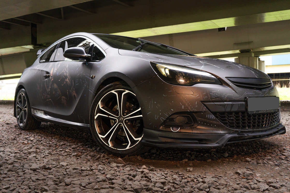 Аэрография Opel Astra GTC